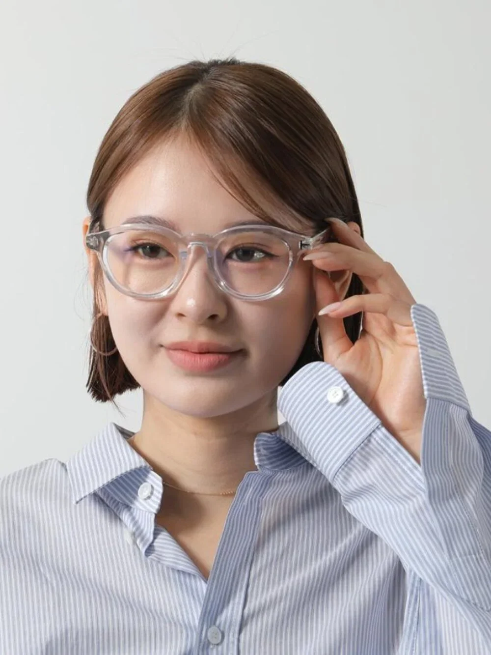 Tom Ford FT5931-DB 026 Square Eyeglasses 49mm - Transparent / Clear